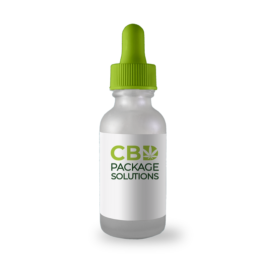 CBD TINCTURE BOTTLE & DROPPER